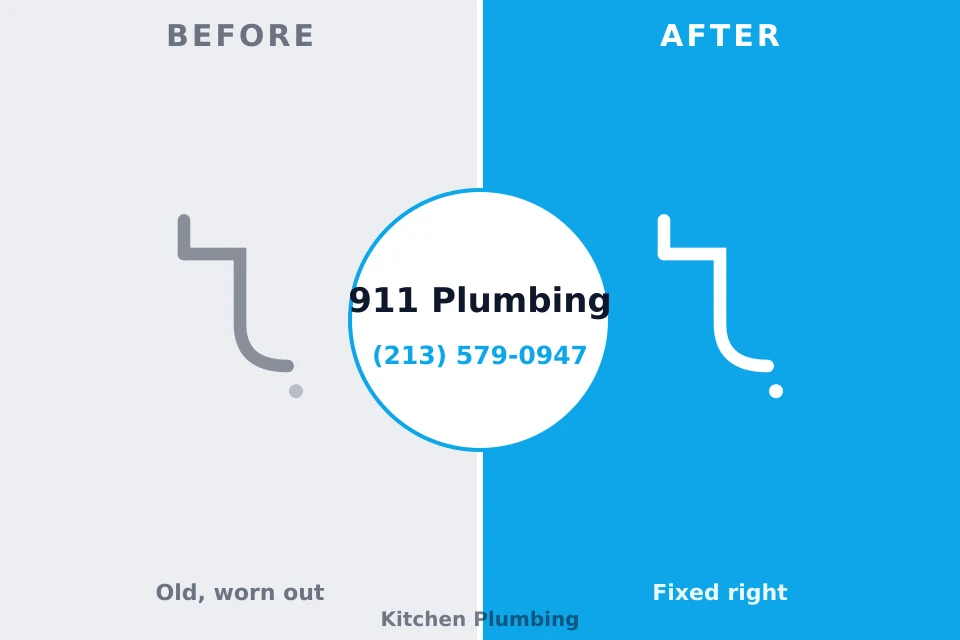 Before and after: plumbing repair Gainesboro, TN